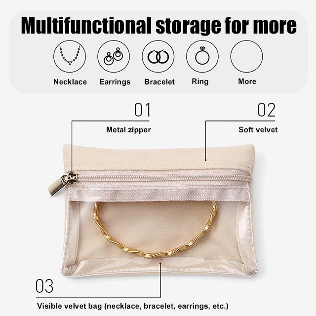 Luxurious Leather. Organized Elegance. Your Jewelry's New Home. 👜💎✨
