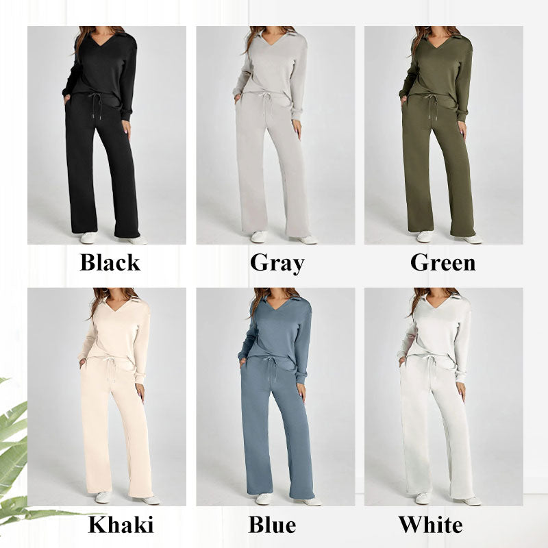 👚 60% OFF NOW! 💖 Women's Casual Sweatsuits Set - Soft & Breathable Fabric, Perfect for Lounge or Sport, Relaxed Fit 🌸📦