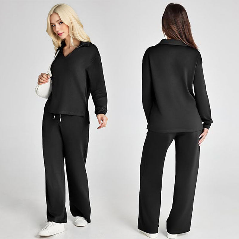 👚 60% OFF NOW! 💖 Women's Casual Sweatsuits Set - Soft & Breathable Fabric, Perfect for Lounge or Sport, Relaxed Fit 🌸📦