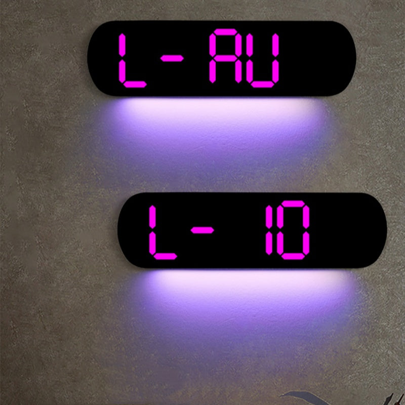 🔥Hot Sale 50% OFF⏰Multifuntional Decorative LED Digital Wall Clock