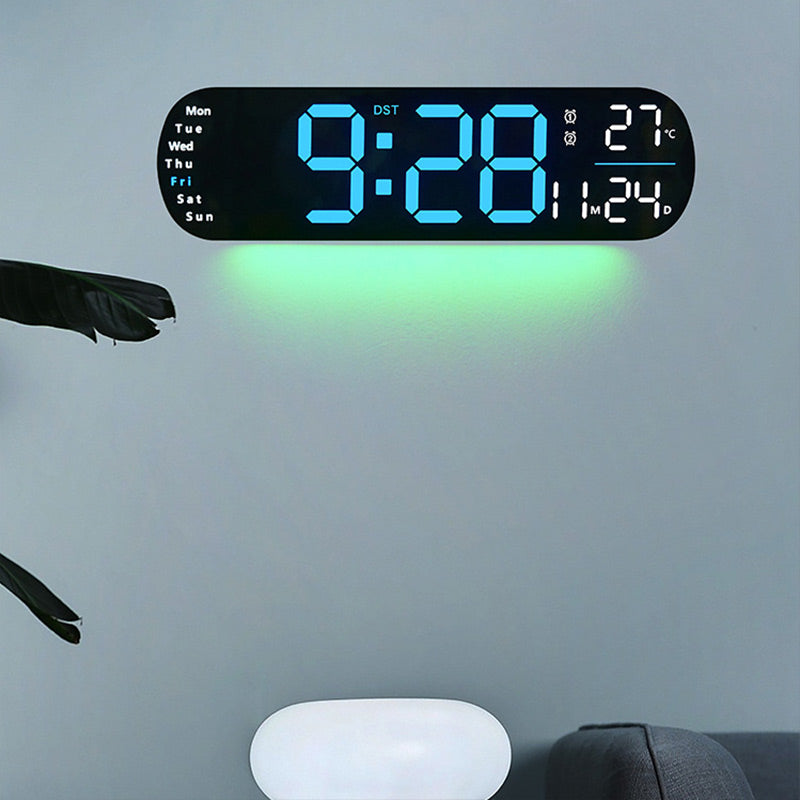 🔥Hot Sale 50% OFF⏰Multifuntional Decorative LED Digital Wall Clock