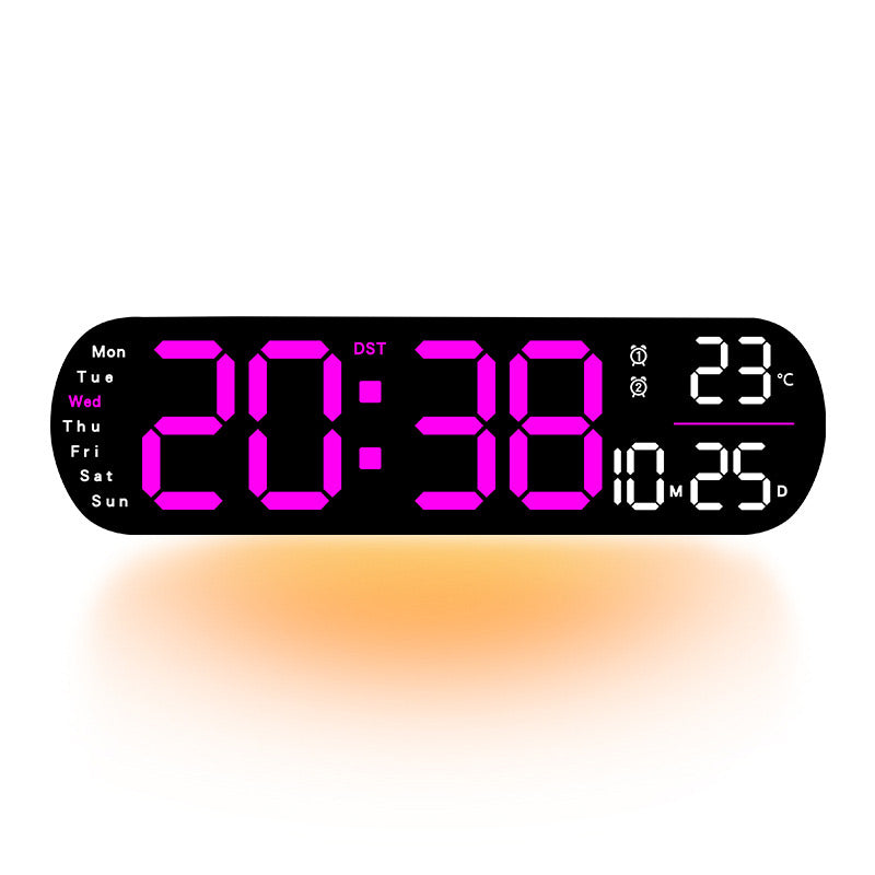 🔥Hot Sale 50% OFF⏰Multifuntional Decorative LED Digital Wall Clock