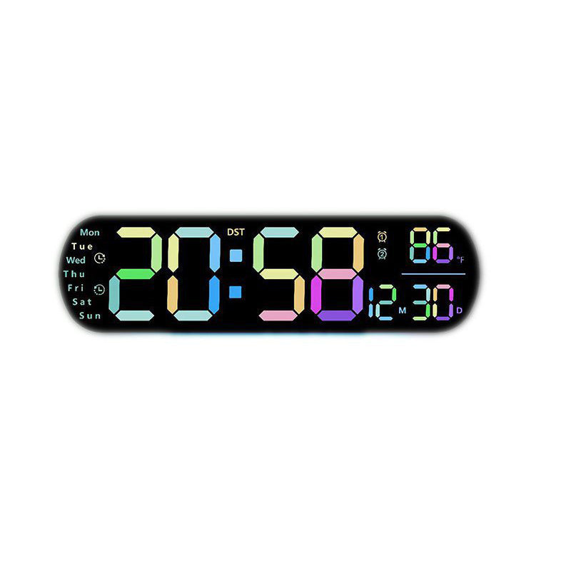 🔥Hot Sale 50% OFF⏰Multifuntional Decorative LED Digital Wall Clock