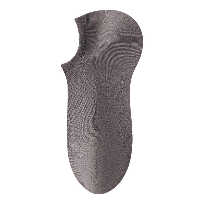 🔥Men's Solid Color Mesh Socks – Breathable, Moisture-Wicking for All-Day Comfort🌿