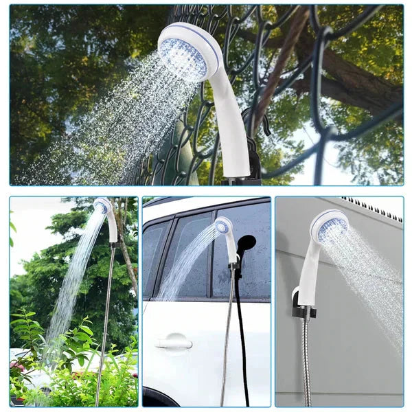 🚿Portable Camping Shower with Adjustable Flow