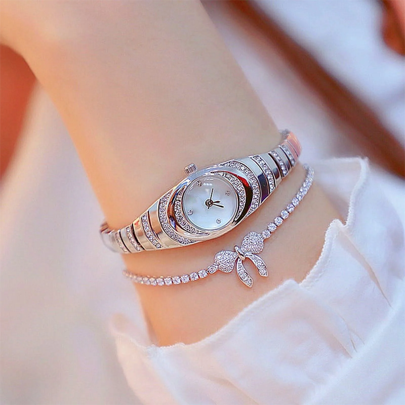 🎁 New Arrival 49% Off💎Women’s Rhinestone Bracelet Watch⌚