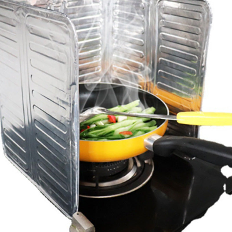 🛡️ BUY 1 GET 1 FREE! 🍳 Kitchen Oil Splatter Guard - Heat Resistant & Flexible Silicone, Easy to Clean & Reusable for Frying/Cooking 🔥