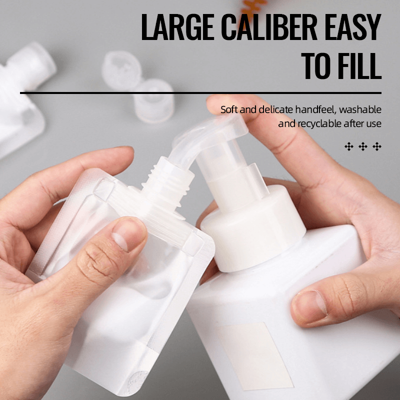 (🌷Summer SALE 49% OFF ) Portable Travel Fluid Makeup Packing Bag(10 Pcs)