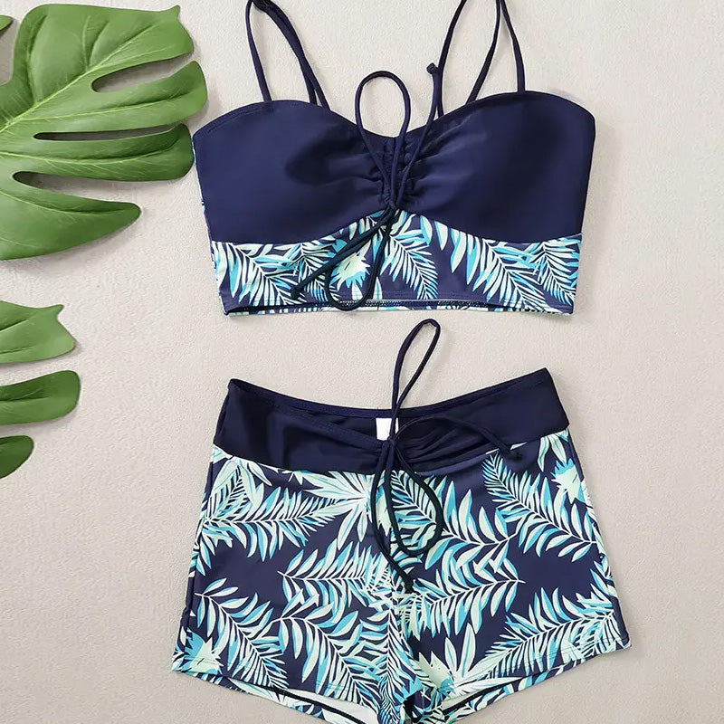 šWomenās Printed Two-Piece Swimsuitš Free Ā£15 Moon & Star Necklace with order!