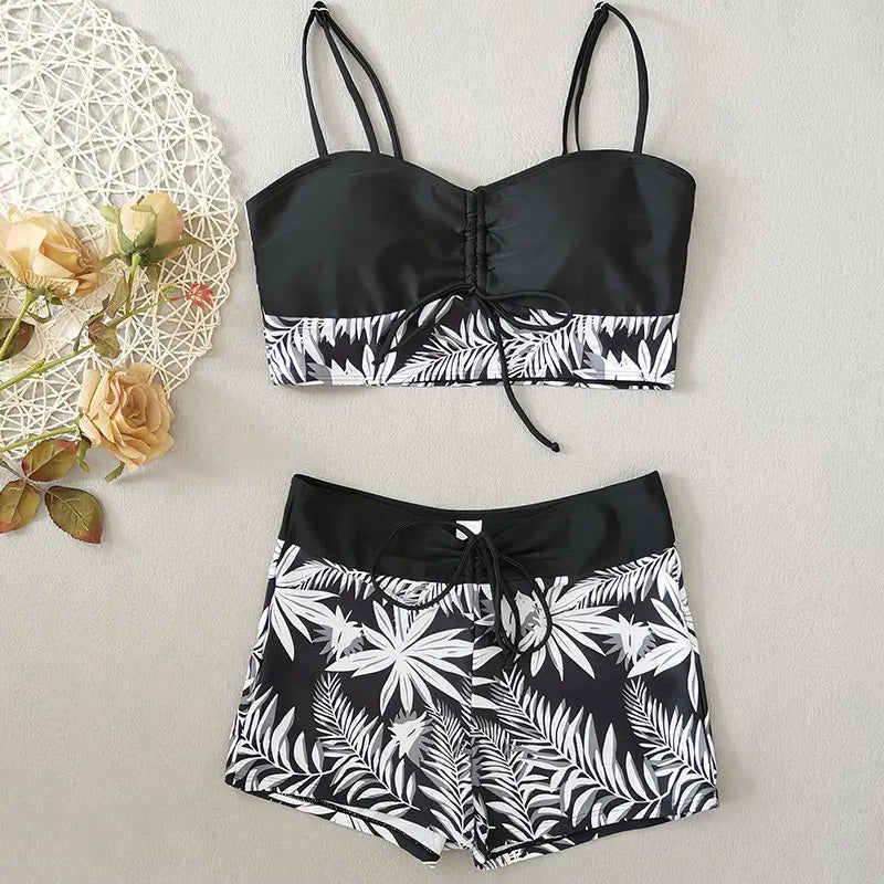 šWomenās Printed Two-Piece Swimsuitš Free Ā£15 Moon & Star Necklace with order!
