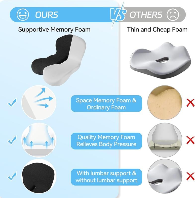 💥Limited Sale 49% OFF🎁Non-Slip Memory Foam Seat