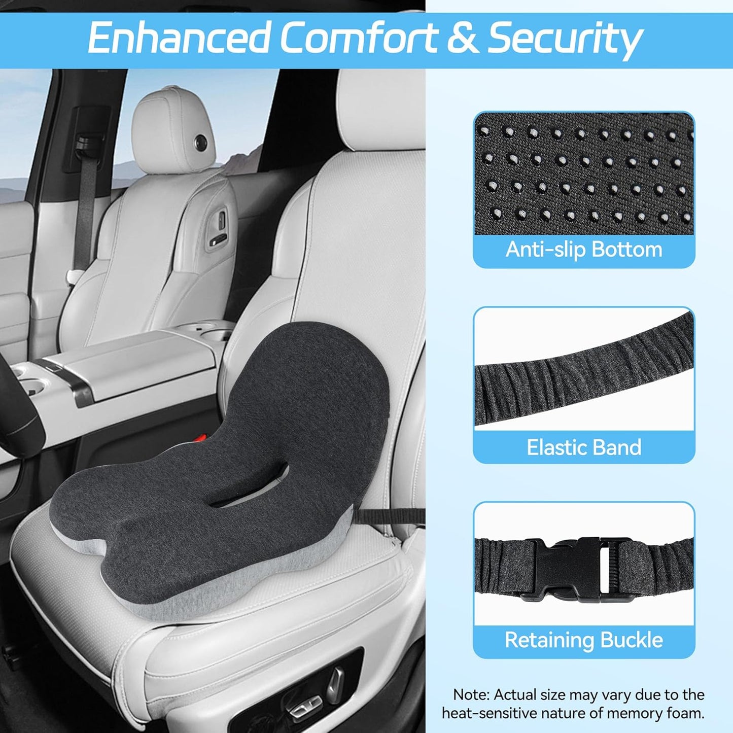 💥Limited Sale 49% OFF🎁Non-Slip Memory Foam Seat