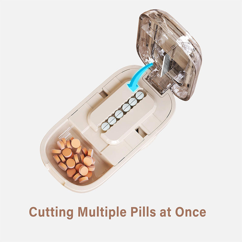 💥HOT SALE 49% OFF!💥Portable Pill Box With Cutter