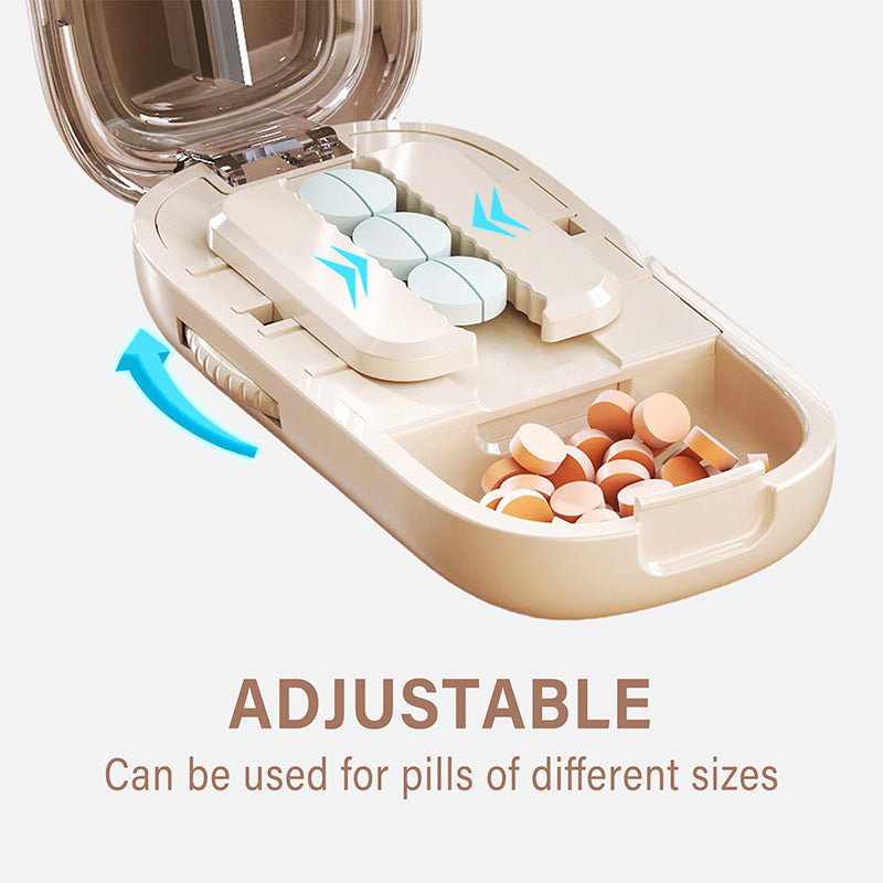 💥HOT SALE 49% OFF!💥Portable Pill Box With Cutter