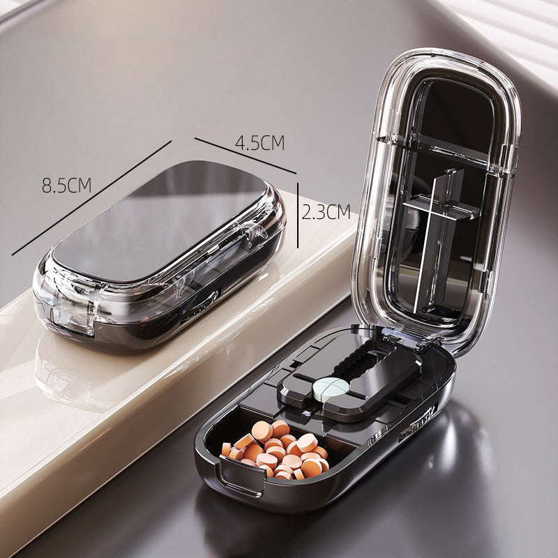 💥HOT SALE 49% OFF!💥Portable Pill Box With Cutter