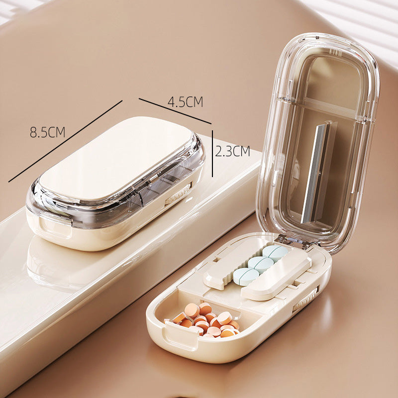💥HOT SALE 49% OFF!💥Portable Pill Box With Cutter