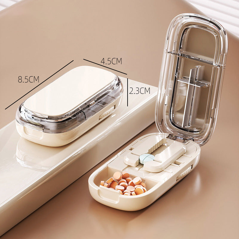 💥HOT SALE 49% OFF!💥Portable Pill Box With Cutter