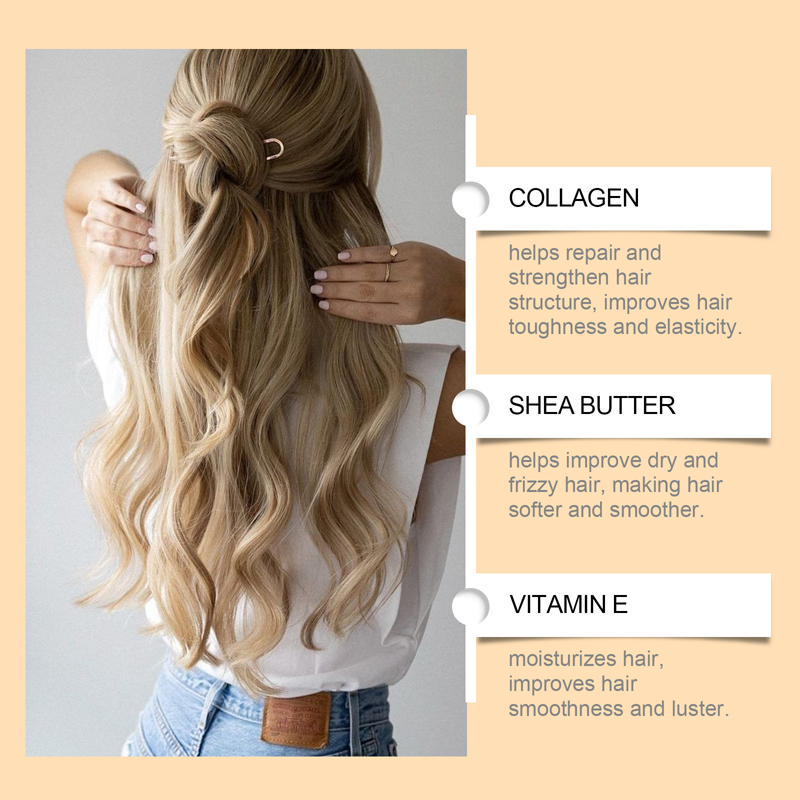 🔥Last Day 50% OFF🌸Collagen Hair Mask for Dry & Damaged Hair