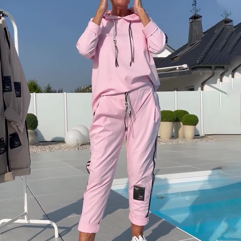Women’s Hoodie & Jogger Pants 2-Piece Casual Set