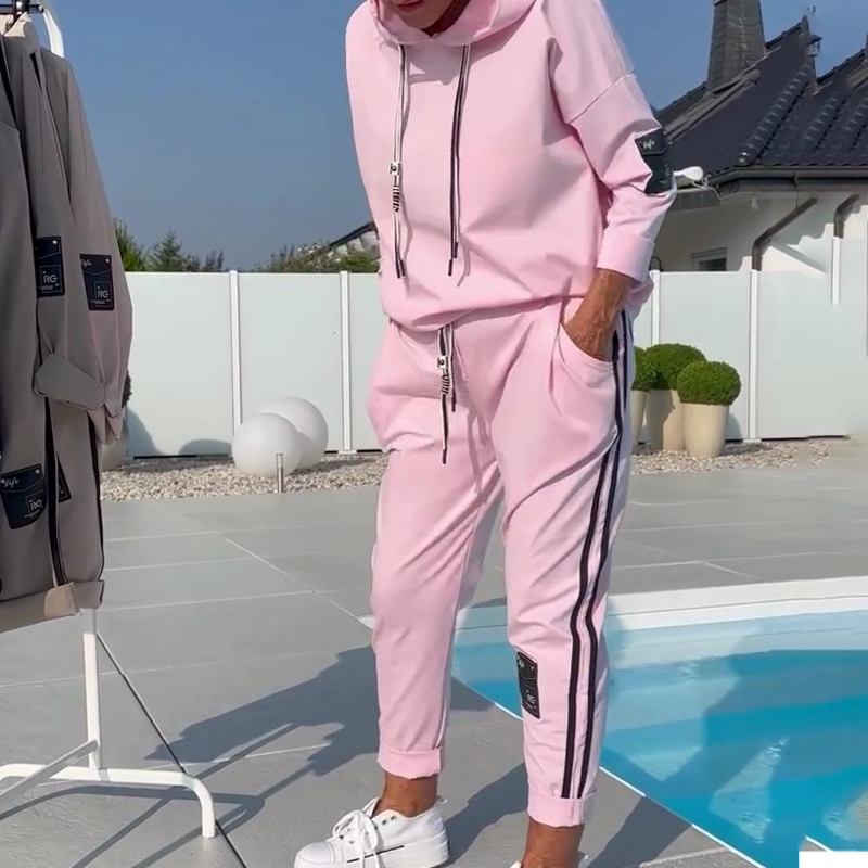 Women’s Hoodie & Jogger Pants 2-Piece Casual Set