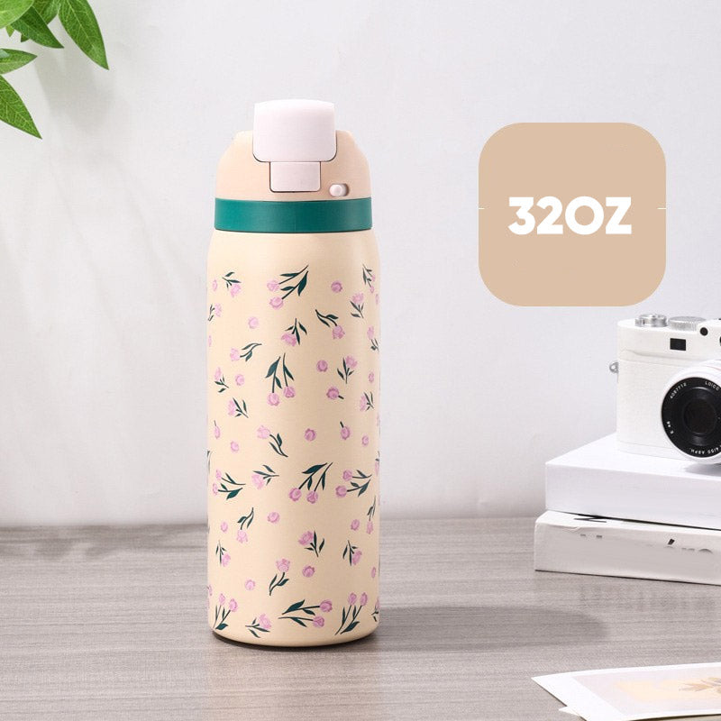 šLuvSip⢠ā Softcore Sips Editionš 32oz Portable Insulated Mug with Straw