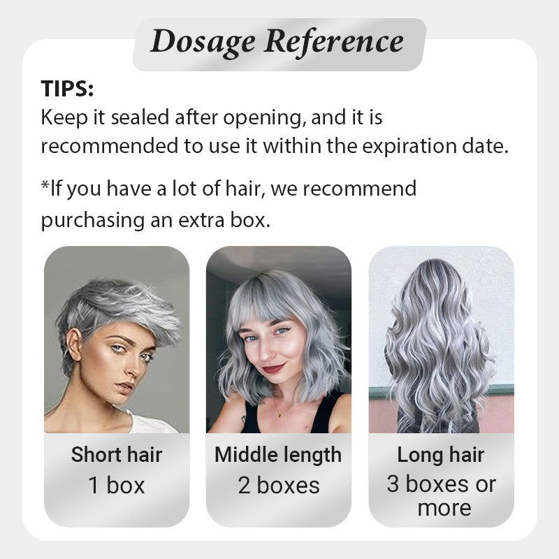 💖Buy 2 Get 1 Free 💕 Long-Lasting Non-damaging Silver Gray Hair Cream