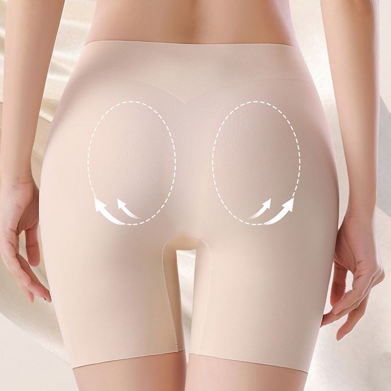 🏆 High-waisted women's silk satin underwear with tummy control and hip-lifting effect 👑