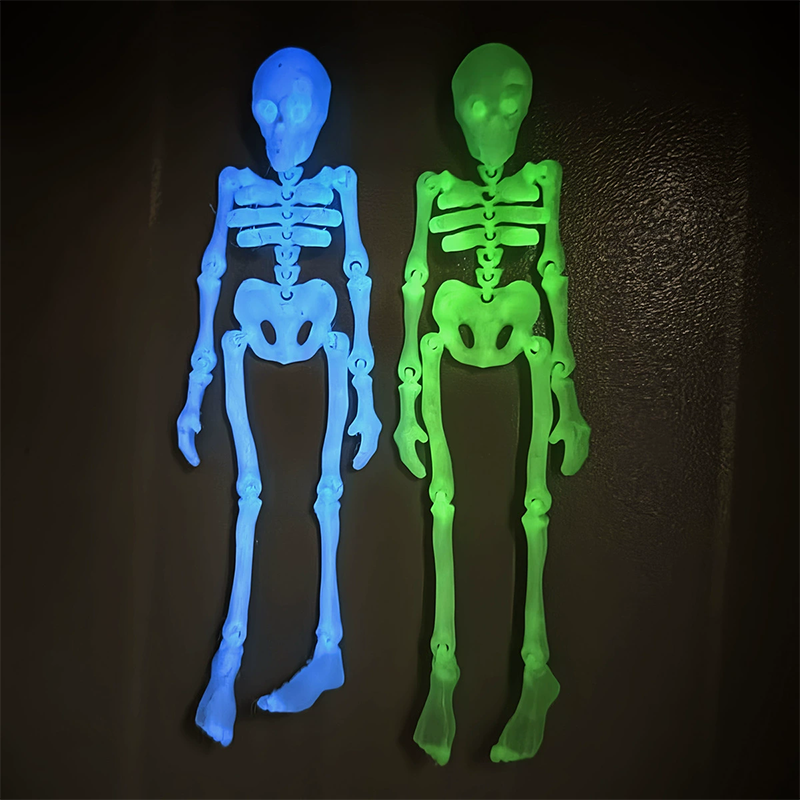 Vintage Skeleton Fridge Magnet