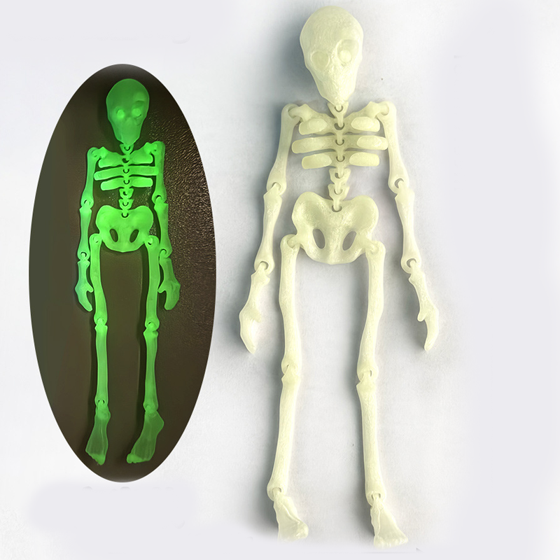 Vintage Skeleton Fridge Magnet