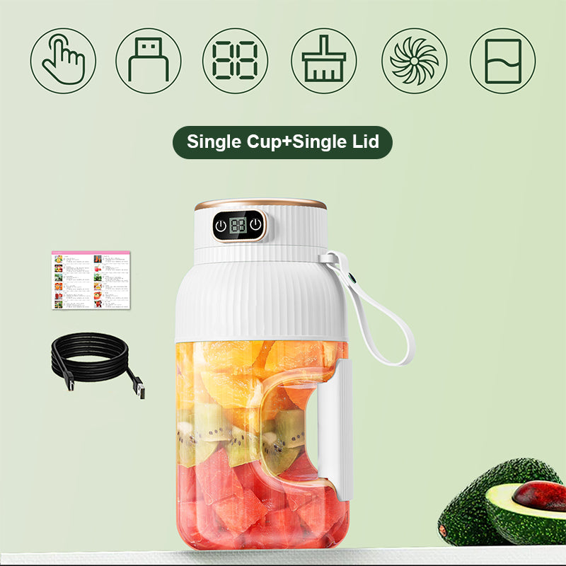 🔥Super Value Promotion ❄️Multifunctional Portable Juicer Cup With Digital Display