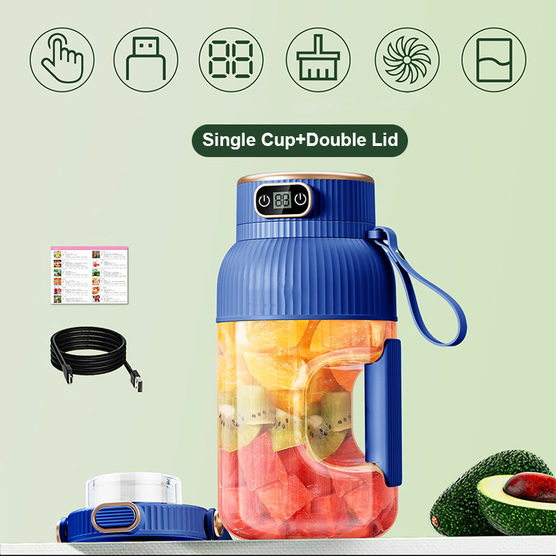 🔥Super Value Promotion ❄️Multifunctional Portable Juicer Cup With Digital Display