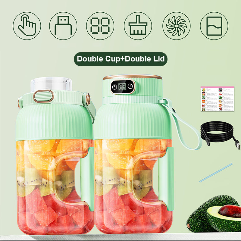 🔥Super Value Promotion ❄️Multifunctional Portable Juicer Cup With Digital Display