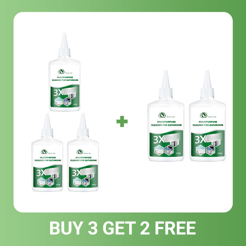 🚿 BUY 1 GET 1 FREE! ✨ Instant Bathroom Cleaner - Removes Soap Scum, Mold & Limescale in Seconds, No Scrubbing Needed 🧽💦