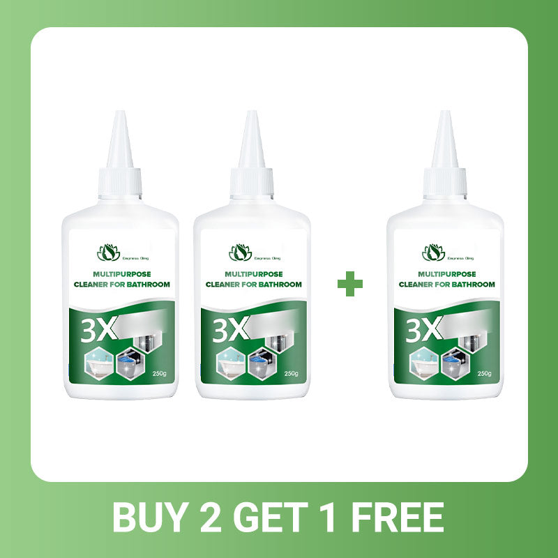 🚿 BUY 1 GET 1 FREE! ✨ Instant Bathroom Cleaner - Removes Soap Scum, Mold & Limescale in Seconds, No Scrubbing Needed 🧽💦