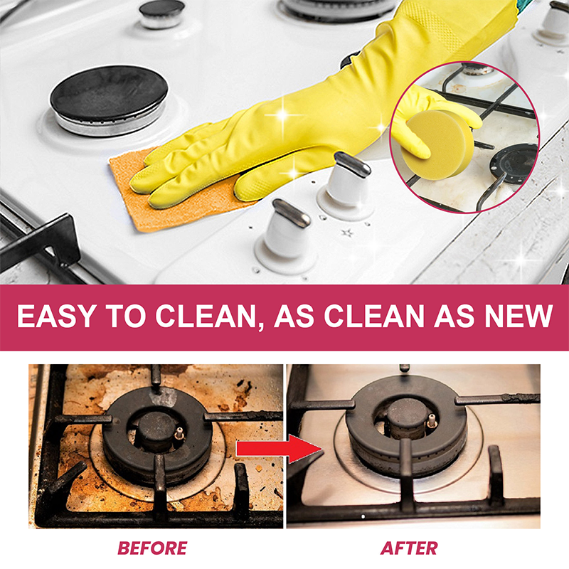 🩷Pink Magic🩷 Multi-purpose Kitchen Cleaner Set【Factory direct sales】