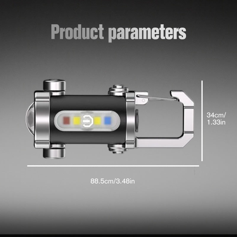 š„Buy 1 gte 1 freeš„Portable Rechargeable Bright Keychain Flashlight