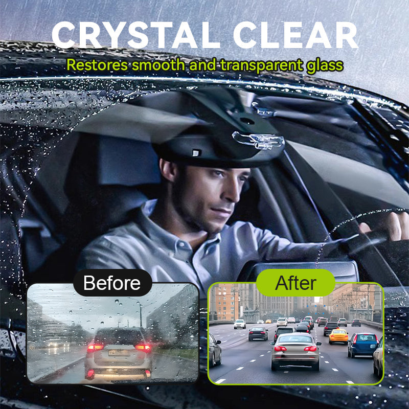 🏆Flash Sale 50K+ SOLD! 🔥Car Glass Oil Film Remover