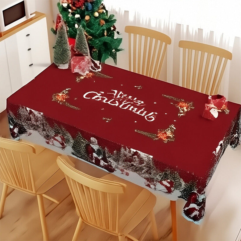 🎄Joyful Festive Classic Christmas Tablecloth🎅