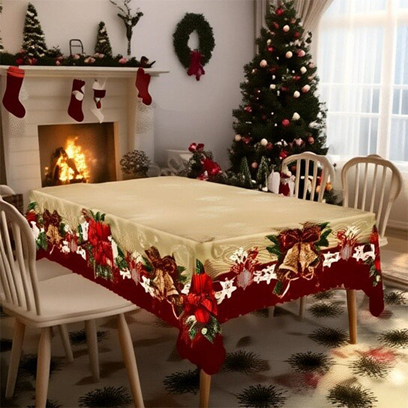 🎄Joyful Festive Classic Christmas Tablecloth🎅