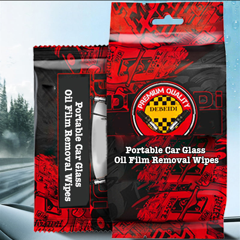 Portable Car Glass Oil Film Removal Wipes