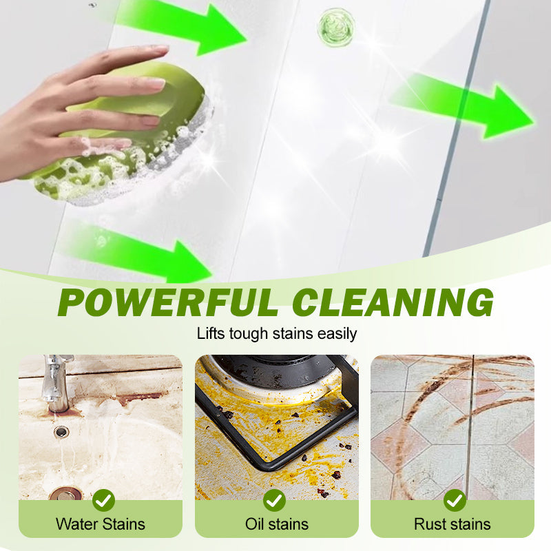 🧽LAST DAY BUY 1 GET 1 FREE🔥 Bathroom Multi-Purpose Limescale Cleaning Sponge Brush