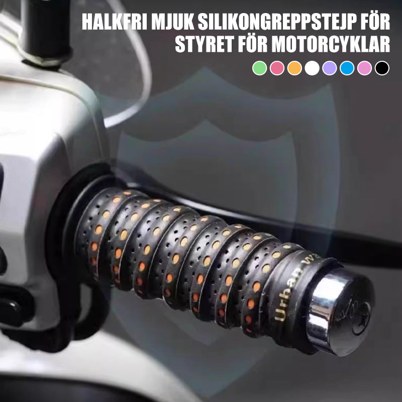 🏍️ BUY 1 GET 1 FREE! ✨ Non-slip Soft Silicone Grip Tape for Motorcycle Handlebars🧤