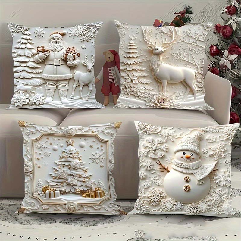 🎁Early Christmas Hot Sale 50% OFF🎅🎄Christmas Themed Cushion Cover