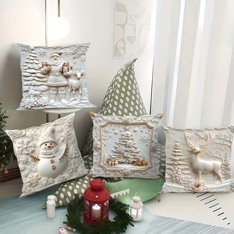 🎁Early Christmas Hot Sale 50% OFF🎅🎄Christmas Themed Cushion Cover