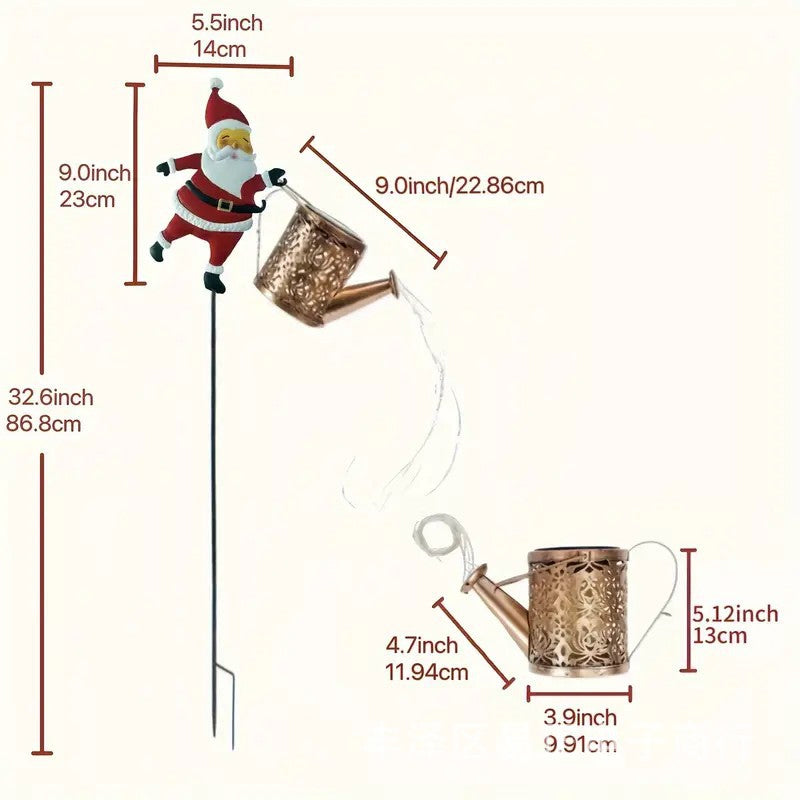 🎉Last Day Promotion 50% OFF🎅Solar-Powered Santa Claus Garden Stake Light