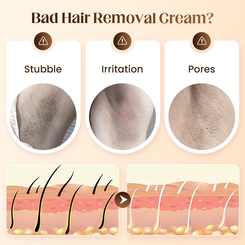 💞LAST DAY BUY 1 GET 1 FREE💞Bikini Hair Removal Cream for Sensitive Skin | Suitable for Men & Women |