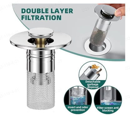 🔥Mother's Day Hot Sale -Stainless Steel Floor Drain Filter