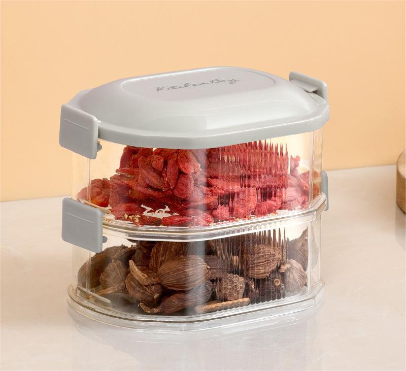 Kitchen Spice Organiser Stackable Food Sealers