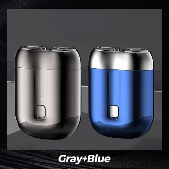 🎁Hot Sale🔋 Mini-dobbeltbarbermaskine! 0,1 mm Knive Mesh 7500 rpm motor