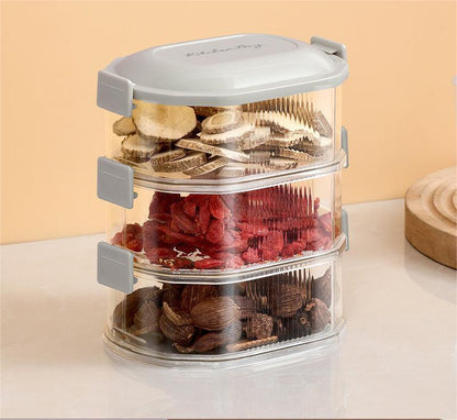 Kitchen Spice Organiser Stackable Food Sealers